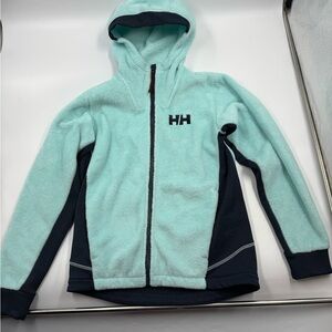 Helly Hansen Chill Lightweight Youth Fleece Jacket Size 12 Blue